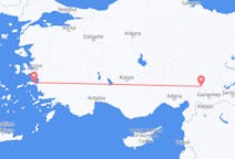 Loty z miasta Samos do miasta Kahramanmaraş