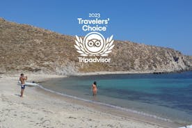 Alt inkluderet Mykonos sydlige strande, Rhenia og Delos Islands (gratis overførsler)
