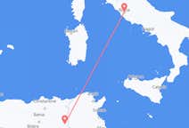 Flyg från Tébessa, Algeriet till Rom, Italien