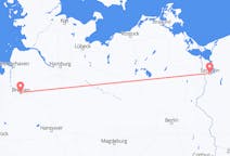 Flyreiser fra Szczecin, Polen til Bremen, Tyskland