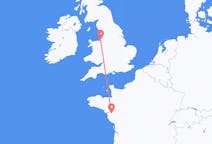 Flyreiser fra Liverpool, England til Nantes, Frankrike