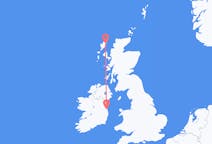 Flyg från Stornoway, Skottland till Dublin, Irland