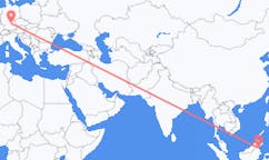 Flights from Tarakan, North Kalimantan, Indonesia to Nuremberg, Germany
