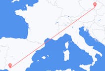チェコのから ブルノ、スペインのへ セビリアフライト