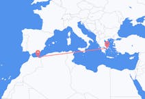 スペインのメリリャからから、ギリシャのアテネまでのフライト