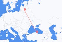 Flyrejser fra Vilnius til Samsun