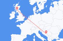 Flights from Sarajevo to Glasgow