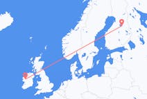 Flyg från Knock, Irland till Kajana, Finland