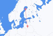 Flights from Vilnius in Lithuania to Kokkola in Finland
