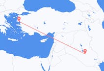 Flights from Najaf to Mytilene