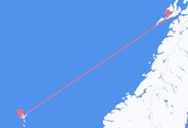 Flights from Svolvær, Norway to Sørvágur, Faroe Islands
