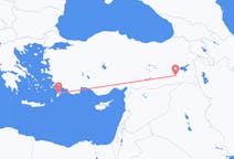 トルコのから スィイルト、ギリシャのへ ロドス島フライト