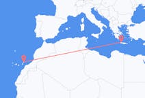 出发地 西班牙出发地 兰萨罗特岛目的地 希腊哈尼亚的航班