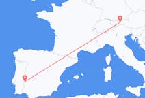 Loty z miasta Badajoz do miasta Innsbruck