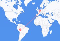 Flights from La Paz, Bolivia to Dole, France