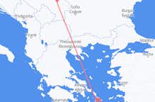 Flyrejser fra Paros til byen Niš