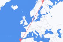 Flyg från Essaouira, Marocko till Kolari, Finland