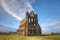 Photo of Whitby Abbey on the North Yorkshire coast England UK.