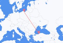 Flights from Zonguldak to Gdańsk