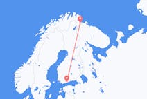 Voli da Helsinki, Finlandia to Kirkenes, Norvegia