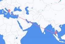 Flights from Penang, Malaysia to Corfu, Greece