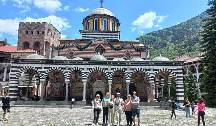 Excursion d'une journée en navette au monastère de Rila et à l'église de Boyana