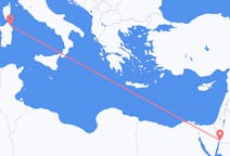出发地 约旦亞喀巴目的地 意大利奧里維亞的航班