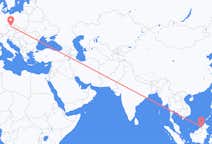 Flyrejser fra Bandar Seri Begawan, Brunei til Prag, Tjekkiet