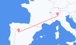 Flyrejser fra Salamanca til Milano