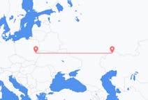 Flyreiser fra Muntlig, Kasakhstan til Lublin, Polen