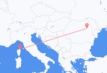 Flyreiser fra Bastia, Frankrike til Bacau, Romania