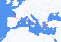 Рейсы из Бодрума, Турция в Бильбао, Испания