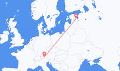 Fly fra Innsbruck til Tartu