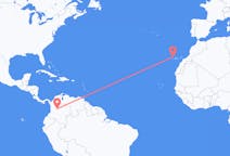 Flights from El Dorado International to La Palma