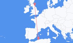 Flights from Chlef, Algeria to Newcastle upon Tyne, the United Kingdom