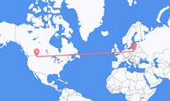 Flyreiser fra Great Falls, USA til Warszawa, Polen