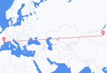 Flights from from Ulaanbaatar to Aspiran