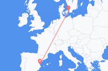 Flights from Valencia to Copenhagen