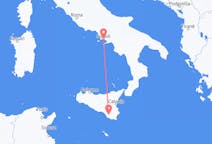 Flights from Comiso to Naples