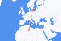 Flights from Illizi, Algeria to Szczecin, Poland