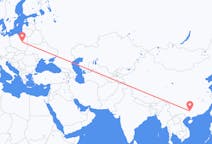 Flights from Liuzhou to Warsaw