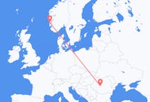 Flights from Stord, Norway to Sibiu, Romania