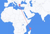 Flights from Antsiranana, Madagascar to Mykonos, Greece