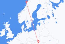 Flights from Sandnessjøen, Norway to Satu Mare, Romania