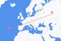 Flights from Izhevsk, Russia to Ponta Delgada, Portugal