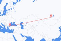 Flights from Istanbul, Turkey to Irkutsk, Russia