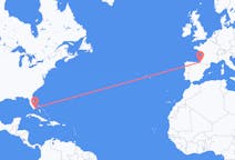 Flights from Miami, the United States to Biarritz, France