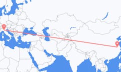 Flights from Nanjing, China to Parma, Italy