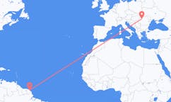 Flights from Cayenne, France to Cluj-Napoca, Romania