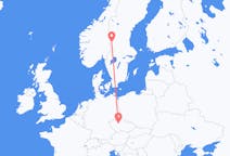 Flyreiser fra Praha, Tsjekkia til Rörbäcksnäs, Sverige